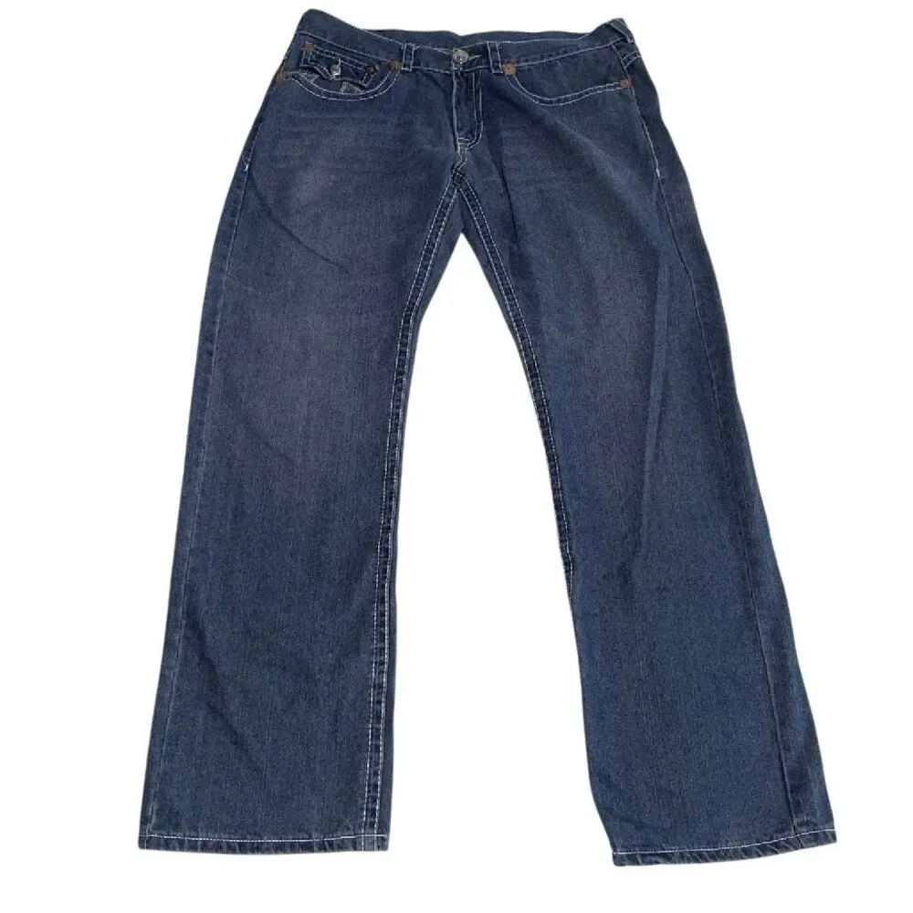 Vintage True Religion GUC Early 2000s Joey Super T Mens Grunge Jeans USA 40x34